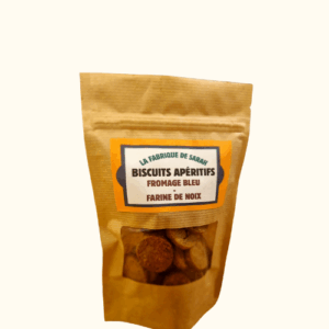 Biscuits apéritifs fromage bleu – Noix de Grenoble