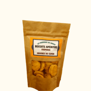 Biscuits apéritifs fromage de meule – graines de cumin