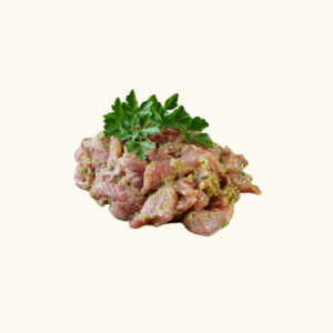 Emincé de Porc BIO Mariné (thym citron) 500gr