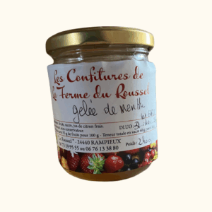 Gelée de menthe des champs
