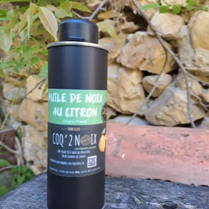 Huile de noix aromatisée au citron – 25 cl
