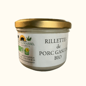 Rillettes de porc Gascon bio