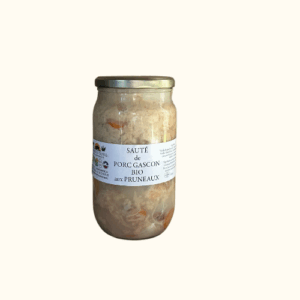 Sauté de porc Gascon bio aux pruneaux