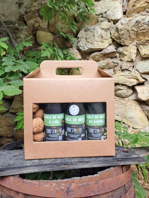 Trio d’huile de noix – 25 cl