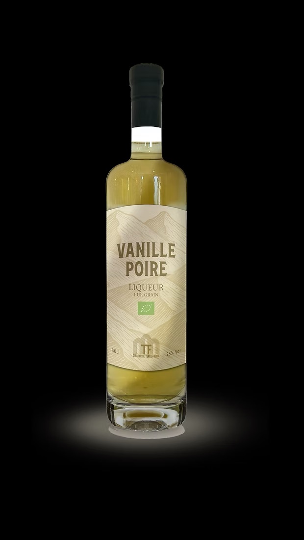 Vanille Poire - Liqueur Pur Grain - Distillerie Terre Froide
