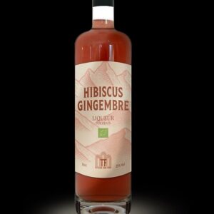 Hibiscus Ginger - Liqueur Pur Grain - Distillerie Terre Froide~mv2