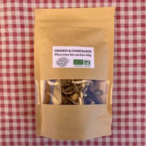 Pleurotes séchés 25g - champi et compagnie - Le producteur Français