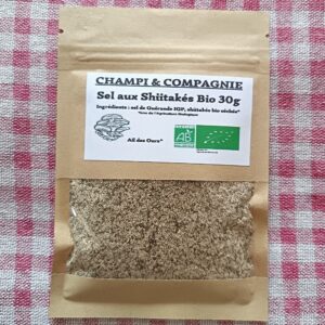 SEL SHIITAKE AIL DES OURS - Champi et compagnie - Le producteur Français