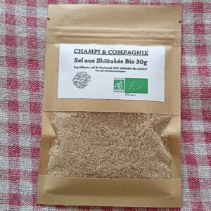 SEL SHIITAKE NATURE - Champi et compagnie - Le producteur Français