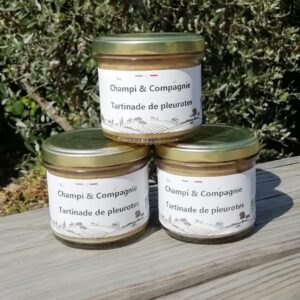 Tartinades pleurote bio - Champi et compagnie - Le producteur Français