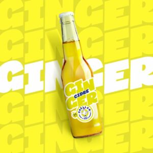 Ginger 33cl ambiance - Goellan cidre - Le producteur Français
